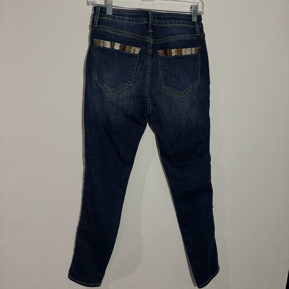 NWT Driftwood x Free People Jackie High Rise Skinny Woodlawn‎  26 x 28 Western - Picture 5 of 11